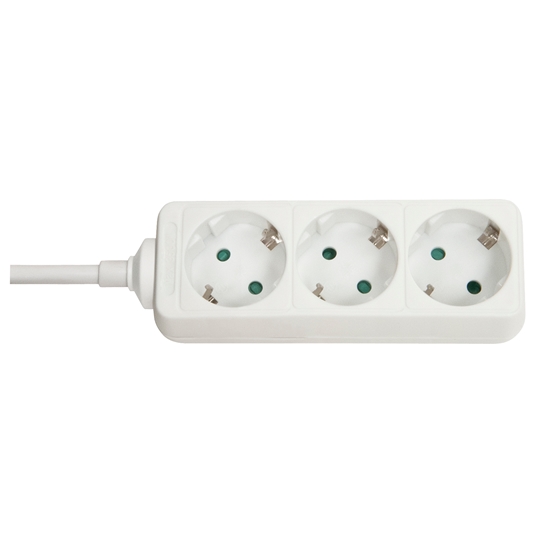 Изображение Lindy 73100 power extension 3 AC outlet(s) Indoor White