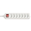 Attēls no Lindy 73168 power extension 7 AC outlet(s) Indoor White