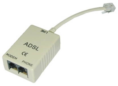 Picture of Lindy ADSL-Splitter network splitter Grey