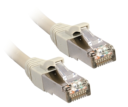 Attēls no Lindy Cat.6 networking cable Grey 0.3 m Cat6 S/FTP (S-STP)