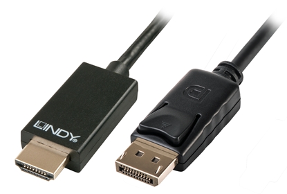 Изображение Lindy DisplayPort/HDMI 2m Black