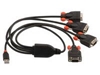 Изображение Lindy USB to Serial Converter Lite, 4 Ports
