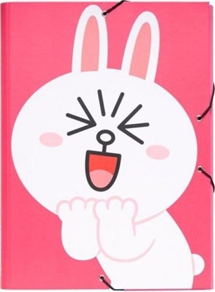 Picture of Line Friends LINE FRIENDS - Teczka do przechowywania dokumentów (24 x 34 cm) uniwersalny