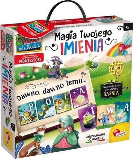 Picture of Lisciani Gra Montessori Magia Twojego imienia