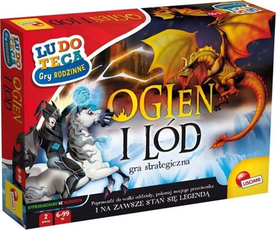 Изображение Lisciani Gra planszowa Ludoteca Ogie i Lód
