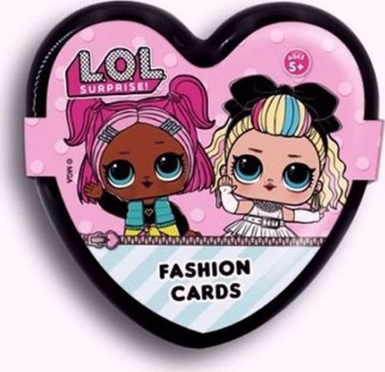 Picture of Lisciani Lol Surprise Fashion Cards - Czarne Serduszka