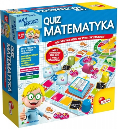 Picture of Lisciani May Geniusz, Quiz - matematyka - P54381