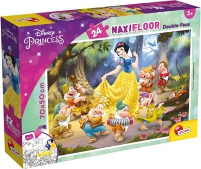 Изображение Lisciani Puzzle podogowe dwustronne Maxi 24 nieka