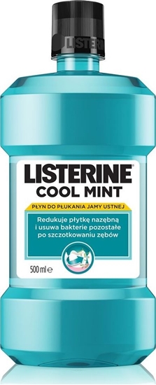 Изображение Listerine  Mouthwash Cool Mint Płyn do płukania ust 500ml