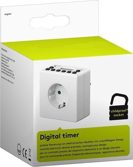 Picture of MicroConnect przeciwprzepiciowa 1 gniazdo biaa (GRUTIMER3)