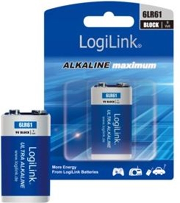 Изображение LogiLink Bateria Ultra Power 9V Block 1 szt.