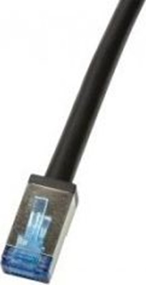 Attēls no LogiLink Patchcord Logilink Cq7023s Cat.6a S/ftp Pvc+pe 0,5m Czarny