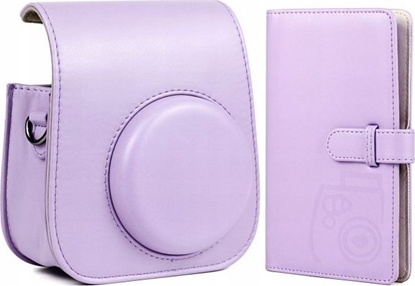 Attēls no Pokrowiec LoveInstant Zestaw 2w1 Futera Etui Fuji Instax Mini 11 + Album Fioletowy