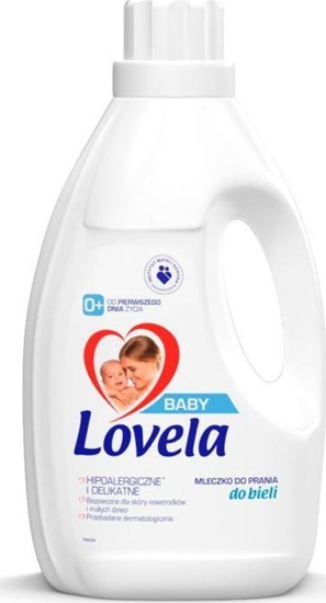 Picture of Lovela LOVELA_Baby hipoalergiczne mleczko do prania ubranek niemowlcych i dziecicych do bieli 1,45l