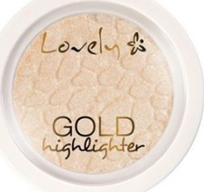 Attēls no Lovely LOVELY_Gold Highlighter rozwietlajcy puder do twarzy