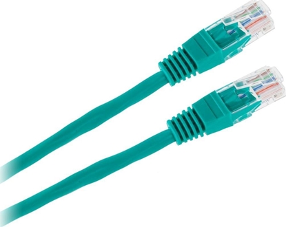 Изображение LP Patchcord kabel UTP 8c wtyk-wtyk 0,5m CCA zielony
