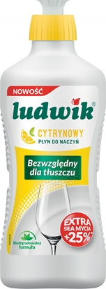 Attēls no Ludwik Płyn do naczyń LUDWIK, cytryna, 450g