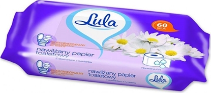 Attēls no Lula Nawilany papier toaletowy, LULA, z ekstraktem z rumianku, 60 szt., biay papier