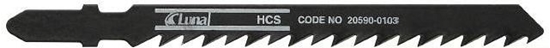 Picture of Luna Brzeszczot do wyrzynarek HCS z zbami szlifowanymi rozwartymi do drewna, 75mm, 5 szt. - 20590-0707