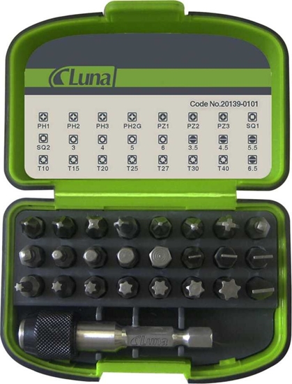 Picture of Luna Zestaw grotów wkrtakowych, 25-elementowy Luna