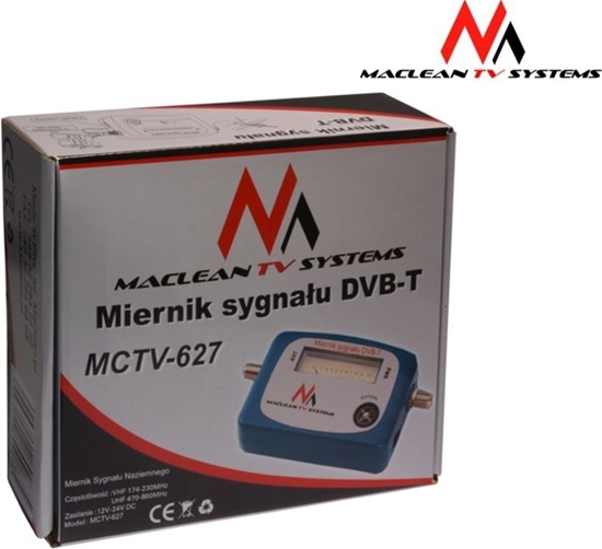 Изображение Maclean Miernik sygnalu DVB-T MCTV-627 Do ustawiania anten DVB-T