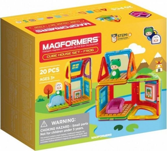 Picture of Magformers Klocki magnetyczne Cube House - aba