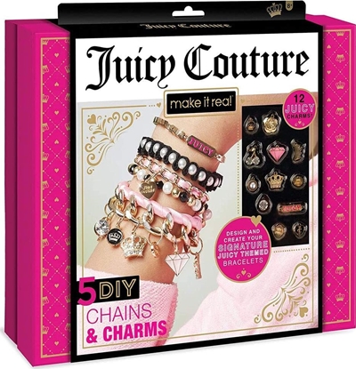 Picture of Make it real Zestaw do tworzenia bransoletek Juicy Couture Chains & Charms