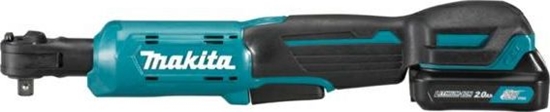 Picture of Klucz udarowy Makita Klucz udarowy ktowy grzechotka 12v 1/4 -3/8" 47.5nm 1x2.0ah (WR100DSA)
