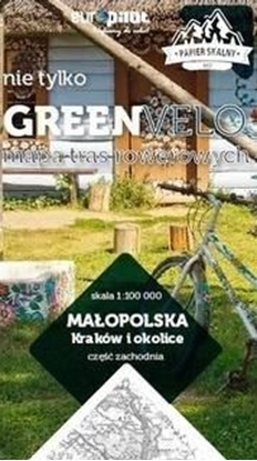 Picture of Małopolska. Kraków i okolice-cz.zach. Mapa tras..