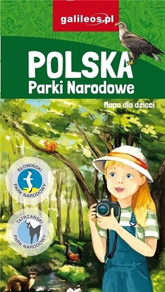 Attēls no Mapa dla dzieci - Polska. Parki Narodowe