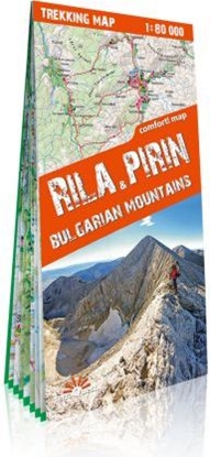 Изображение Mapa trekkingowa - Riła i Piryn. Góry Bułgarii
