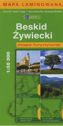 Изображение Mapa Turystyczna - Beskid Żywiecki 1:50 000 -BR-LAM