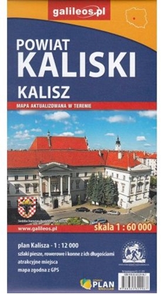 Изображение Mapa turystyczna - Powiat Kaliski/Kalisz 1:60 000