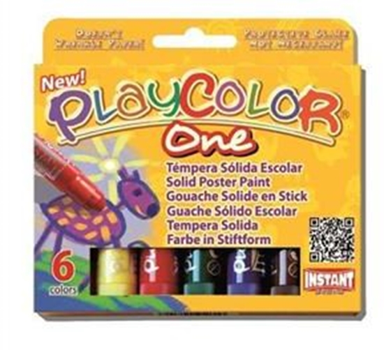 Изображение Maped Farba w sztyfcie Playcolor instant 6 kolorów (10711)