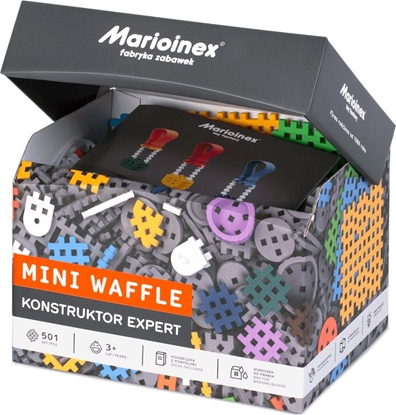 Attēls no Marioinex Klocki Mini Waffle Konstruktor Expert 501 elementów