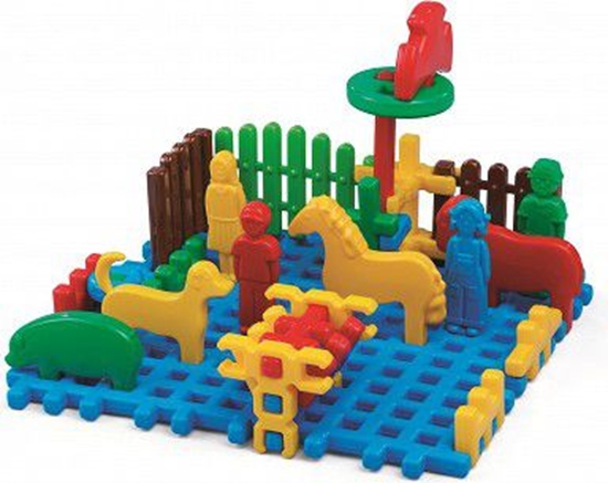 Picture of Marioinex wafle Mini Farma 31 elementów