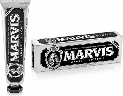 Picture of Marvis Fluoride Toothpaste pasta do zębów z fluorem Amarelli Licorice 85ml