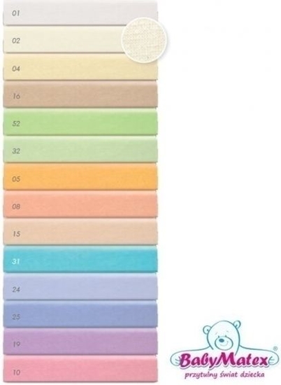 Picture of Matex PRZECIERADO JERSEY POMARACZOWE 70X140 Z GUMK (MT0207)