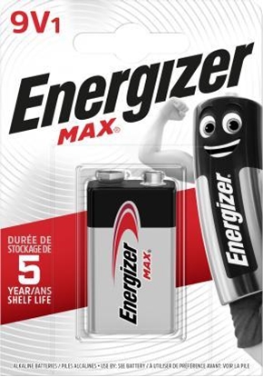 Изображение Energizer Bateria Max 9V Block 1 szt.