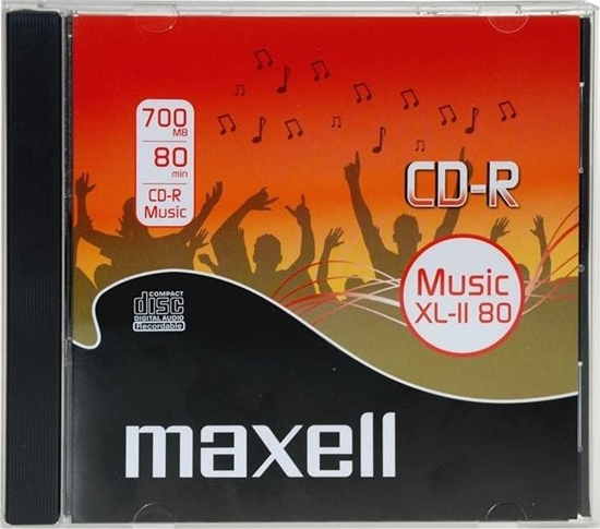 Изображение Maxell CD-R 700 MB 52x 10 sztuk (MXAJC)