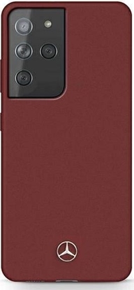 Picture of Mercedes Mercedes MEHCS21LSILRE S21 Ultra G998 czerwony/red hardcase Silicone Line