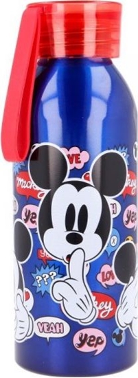 Picture of Mickey Mouse Butelka z nakrętką niebieska