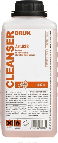 Picture of Micro Chip Pyn do czyszczenia obwodów drukowanych 1000 ml (CHE1491)