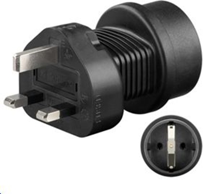 Picture of MicroConnect Universal adapter UK to Schuko (PETRAVEL1)
