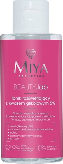 Picture of Miya Beauty Lab tonik rozwietlajcy z kwasem glikolowym 5% 150ml