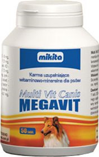 Изображение MIKITA  MULTI-VIT CANIS /MEGAVIT/150 tabletek