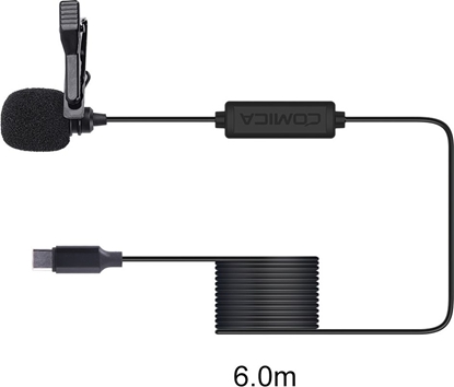 Attēls no Mikrofon Comica CVM-V01SP UC 6m