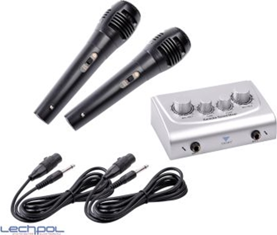 Picture of Mikrofon Scarlett Mikser + dwa mikrofony (MIK0115)