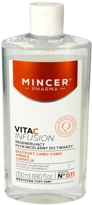 Изображение Mincer Vita C Infusion Płyn micelarny regenerujący do twarzy nr 611 250ml