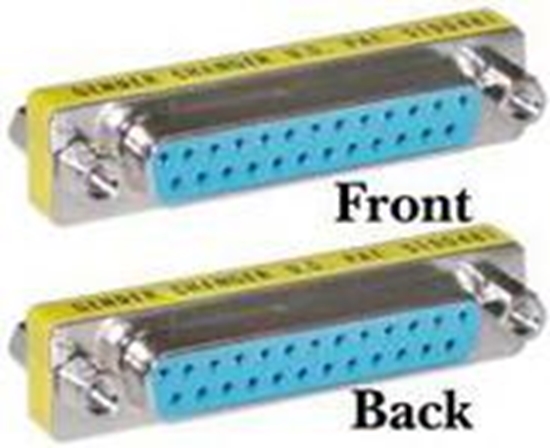 Изображение MicroConnect DB-25 - DB-25, Srebrny (MOD25F25F)